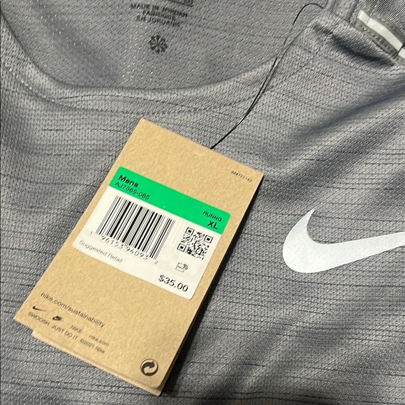 Nike Men's Dri-FIT Miler Short Sleeve Top - Picture 4 of 5